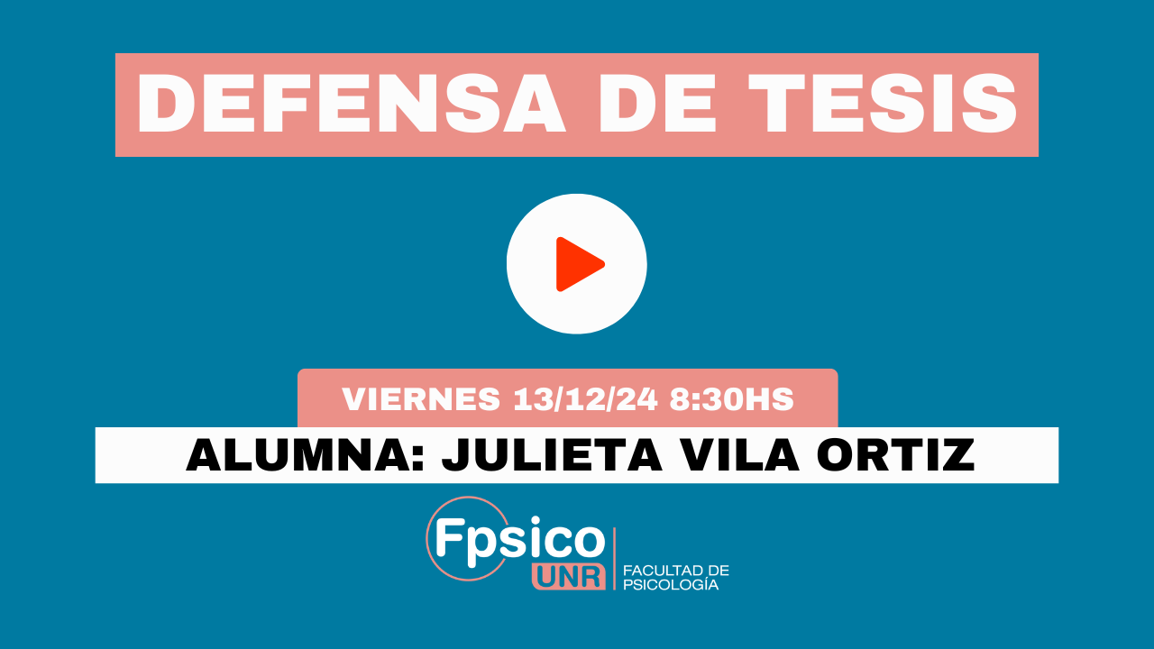 Maestría en Psicoanálisis – Defensa Virtual