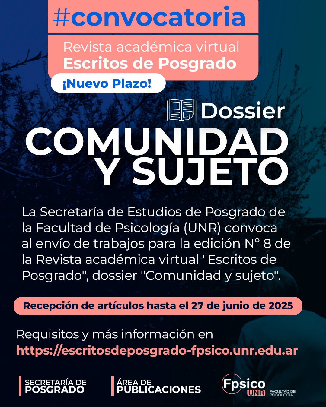 Abierta la Convocatoria para Publicar en la Revista Virtual “Escritos de Posgrado”