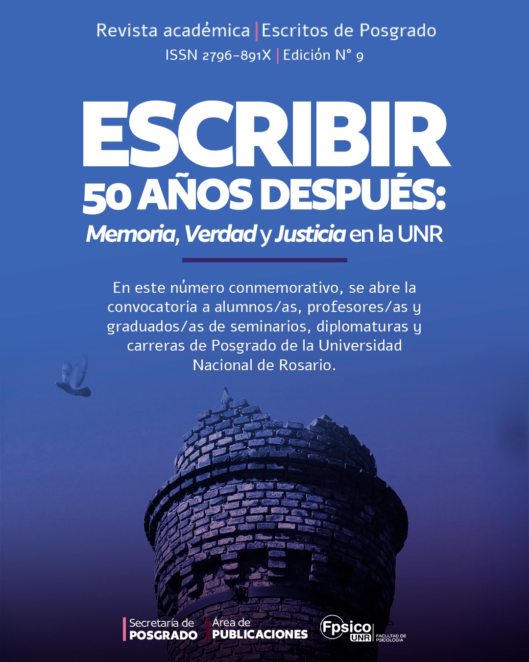 Escritos de Posgrado – Convocatoria edición N°9