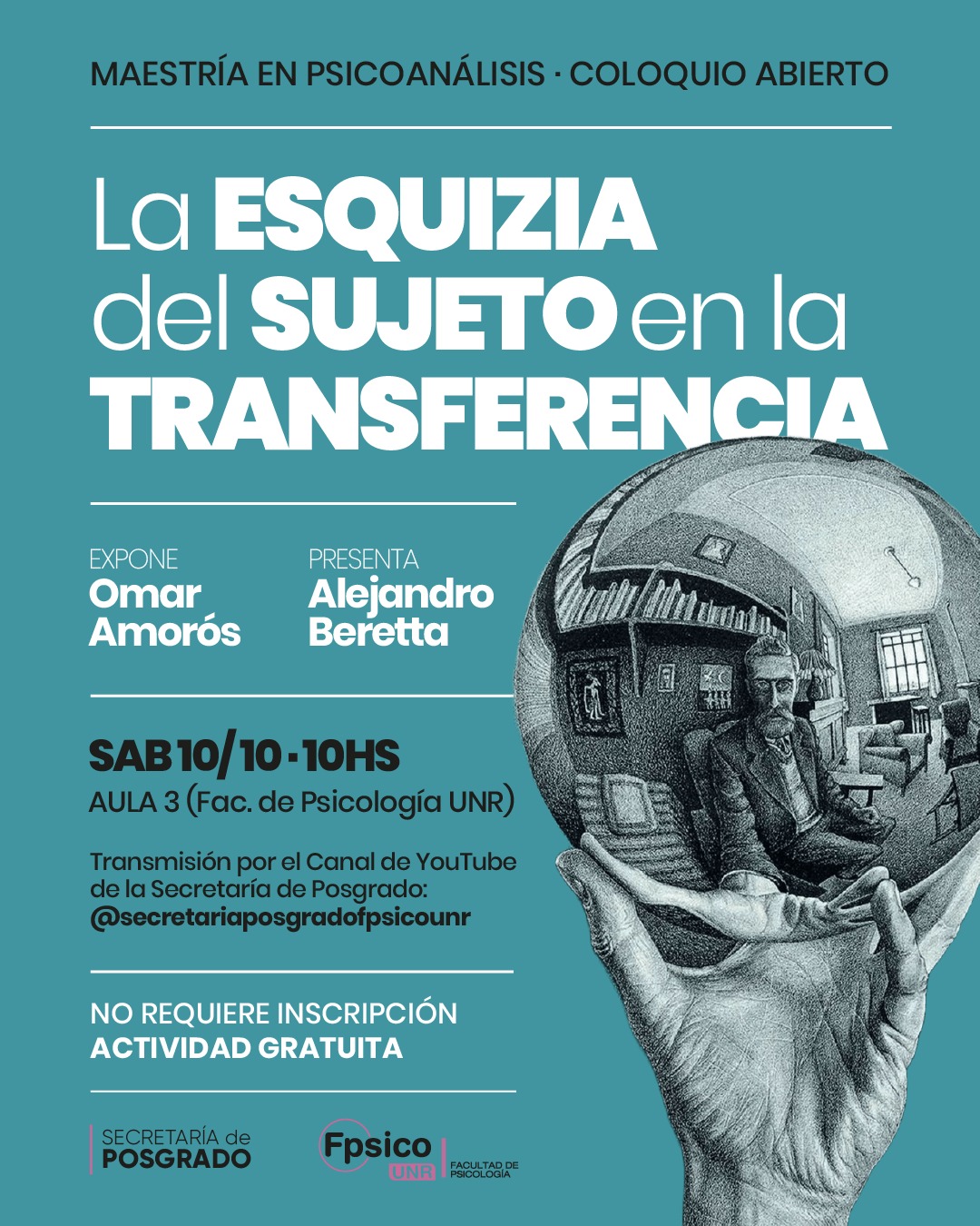 Coloquio abierto Maestría en Psicoanálisis