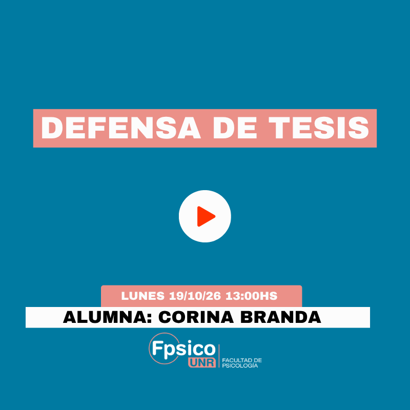 Doctorado en Psicología – Defensa Virtual